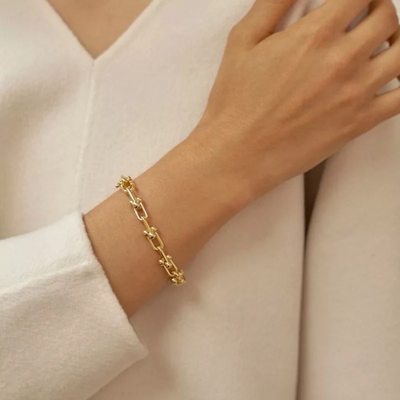 14K Gold filled Chain Bracelet - Picture 3 of 4